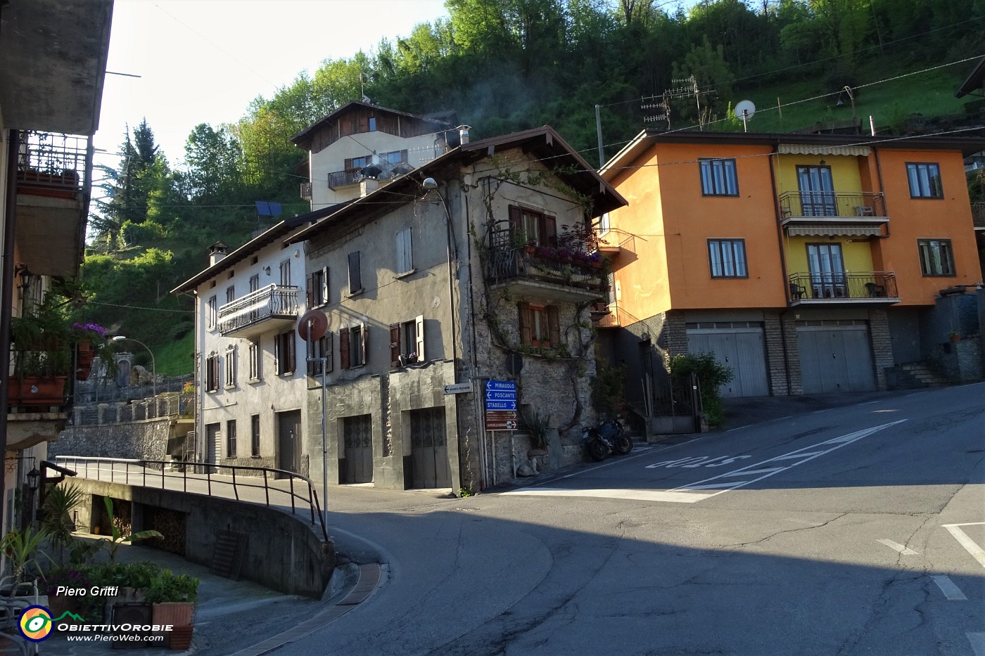 14 Passato il Ponte Vecchio prendo il sentiero per la 'Via delle castagne'.JPG